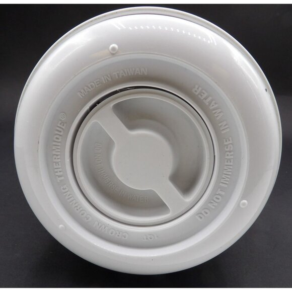 Crown Corning Thermique Coffee Carafe & Lid 1Qt - Hot & Cold Beverage Dispenser - Picture 8 of 8